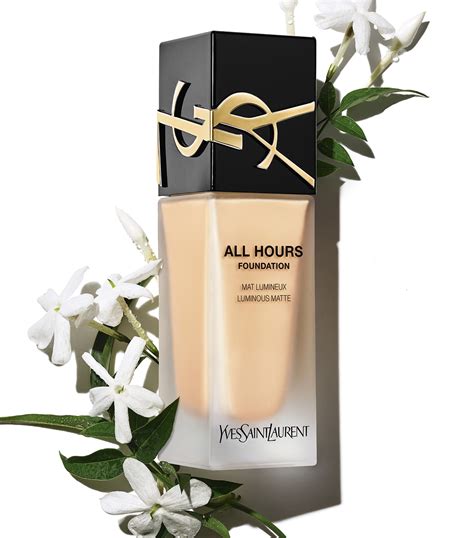 ysl beauty all hours foundation sample|ysl foundation all hours review.